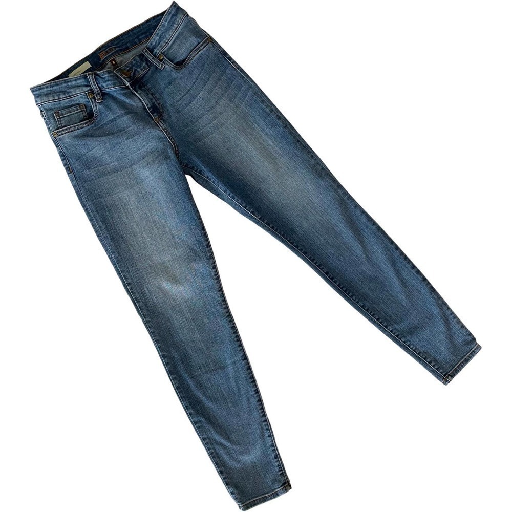 Kut from the Kloth Medium Wash Donna Skinny Jeans Size 8